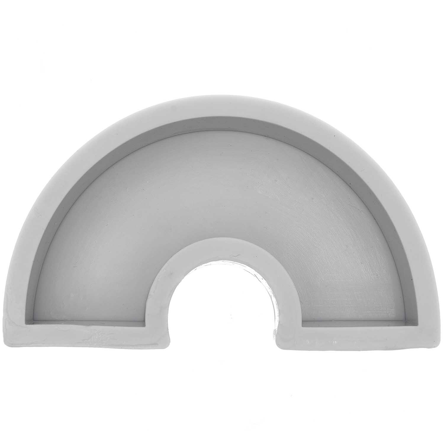 Kerzengießform flach Regenbogen 118x69x30mm Kerzengießform flach Regenbogen 118x69x30mm