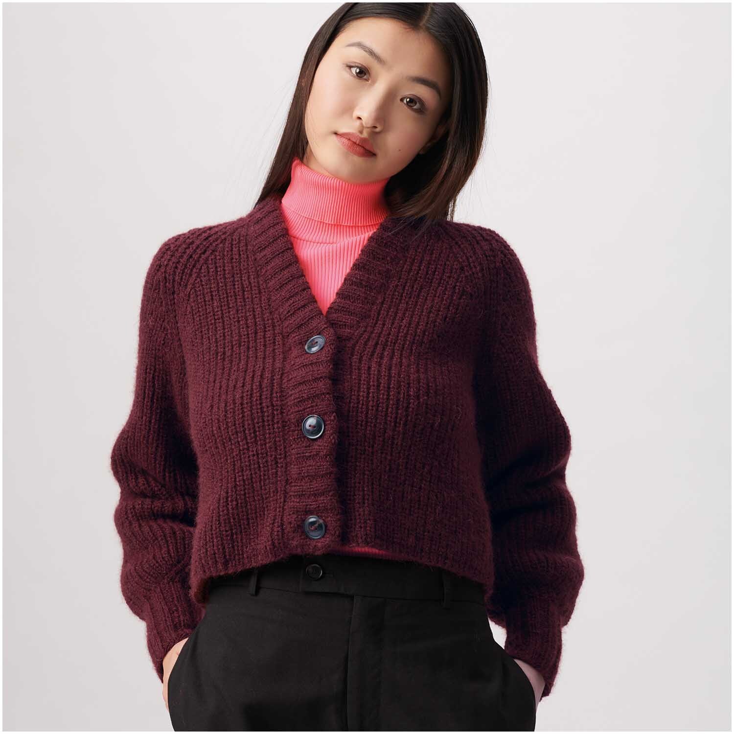 Strickset Jacke Modell 20b aus Made by Me Nr. 17 