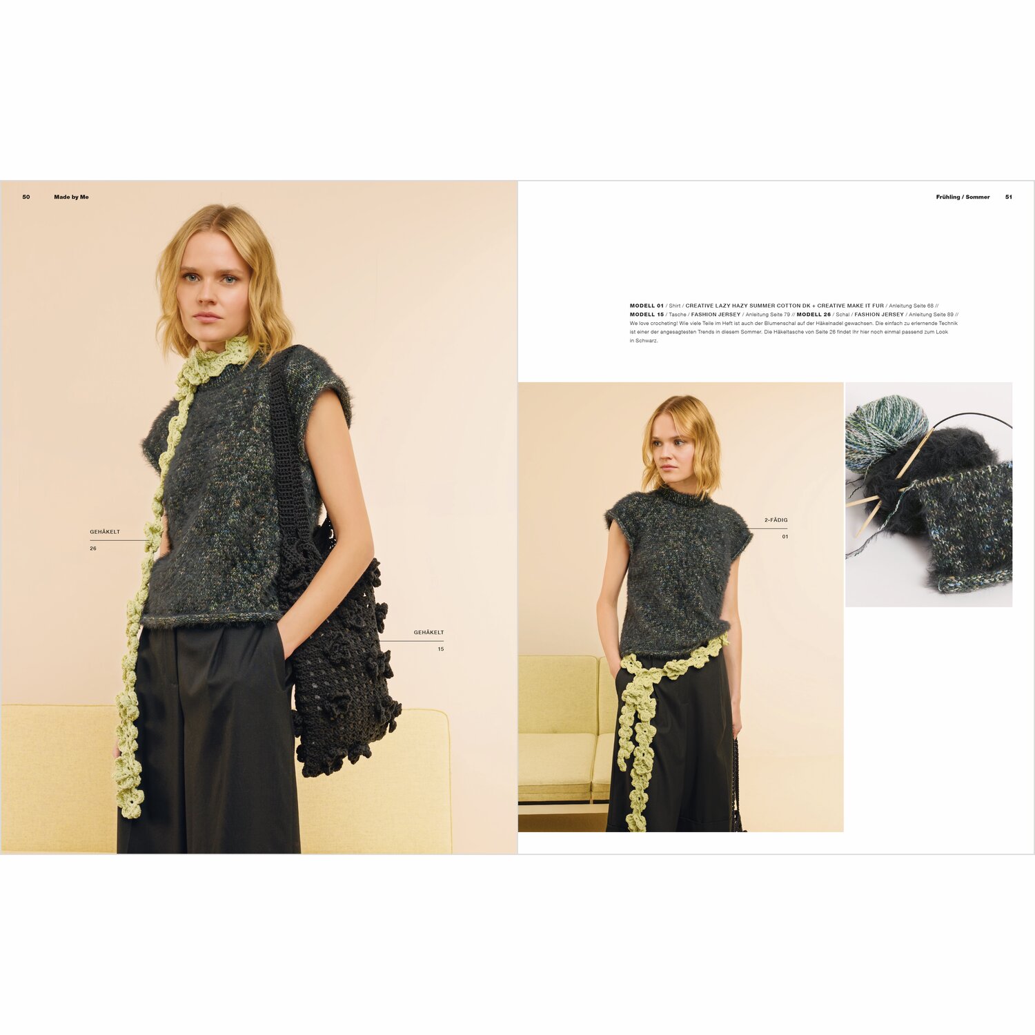 Made by Me No. 22 Frühjahr-Sommer Sprachauswahl deutsch von Rico Design