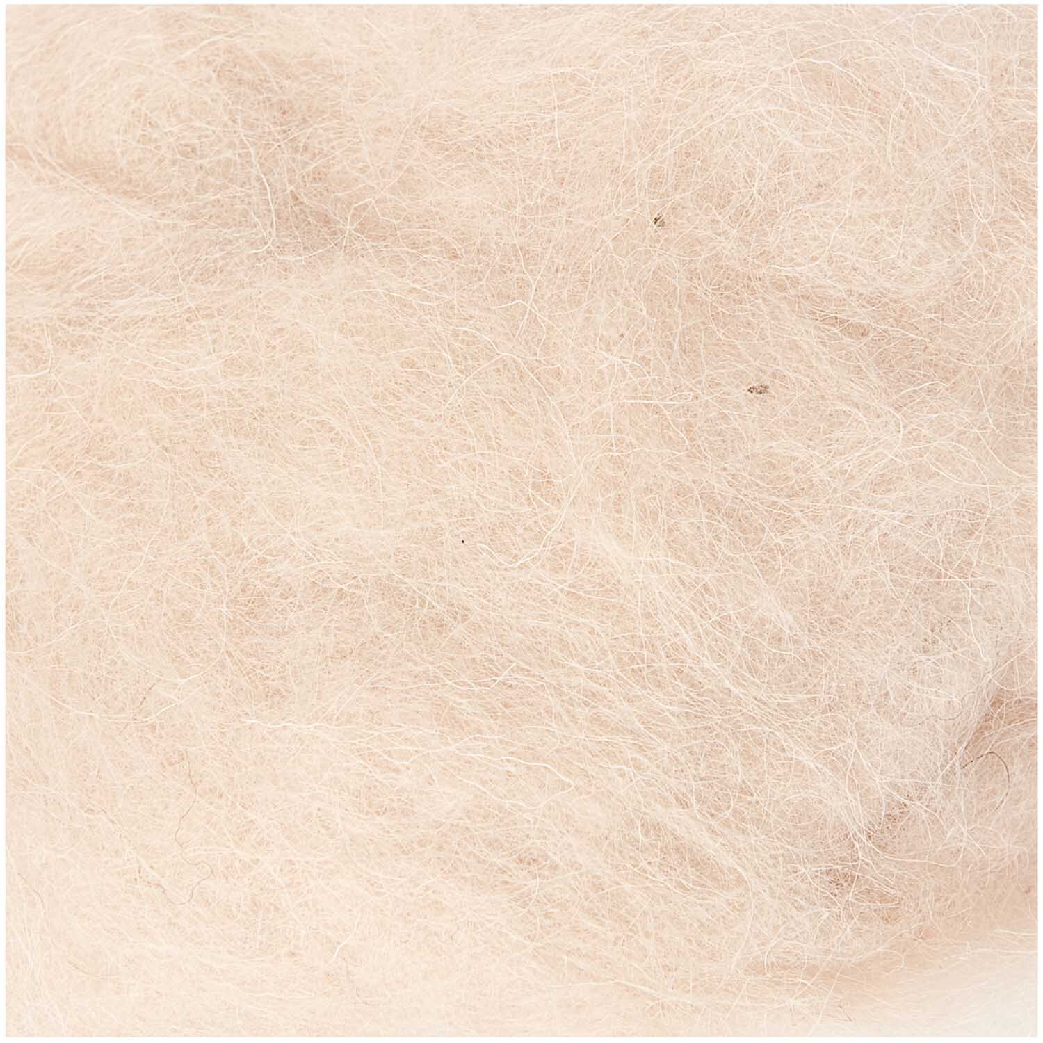 Schafwolle 50g von Rico Design in Puderfarbe, weiche Textur, ideal für Handarbeiten.