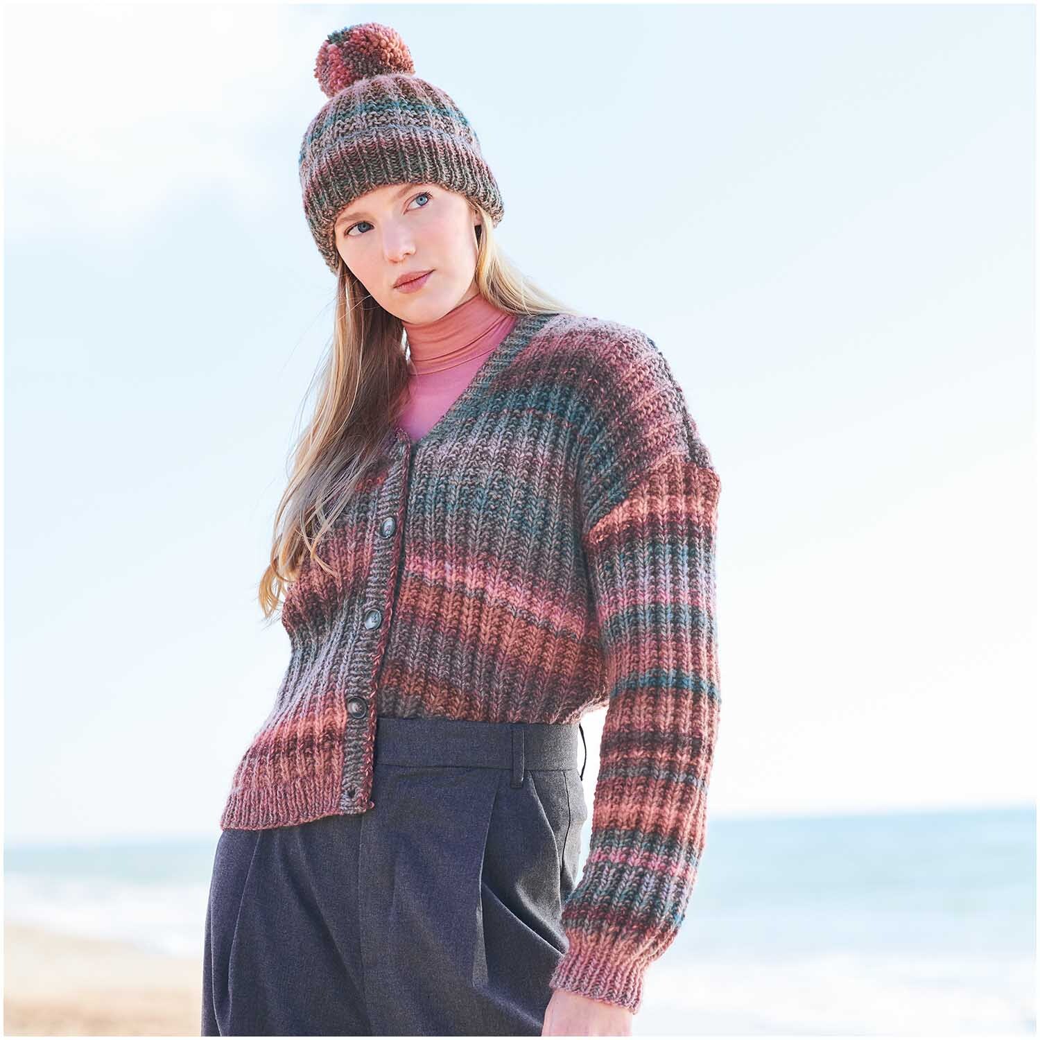 Strickset Jacke Modell 19 aus Lovewool Nr. 17 Strickset Jacke Modell 19 aus Lovewool Nr. 17