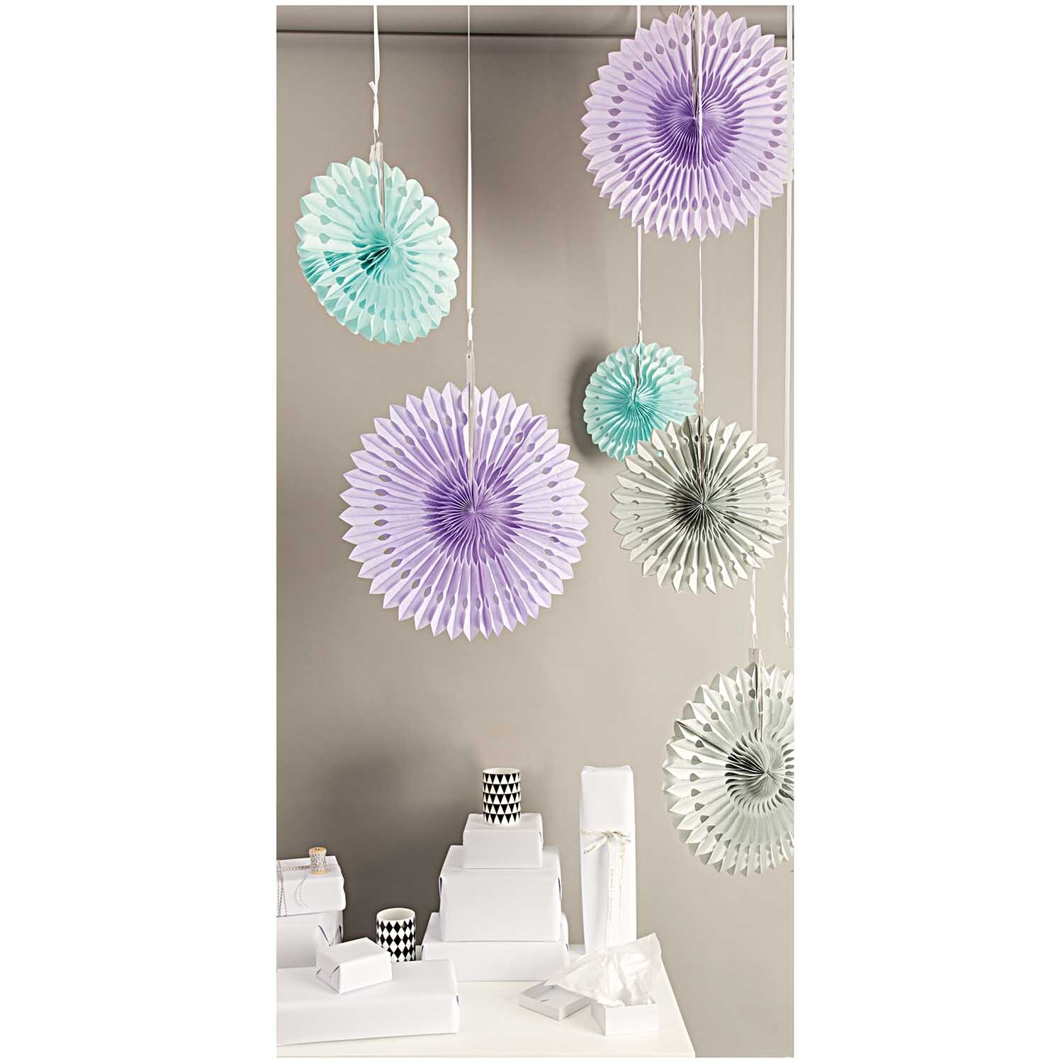 Wabenpapier Blumen pastell 3 Stück Wabenpapier Blumen pastell 3 Stück