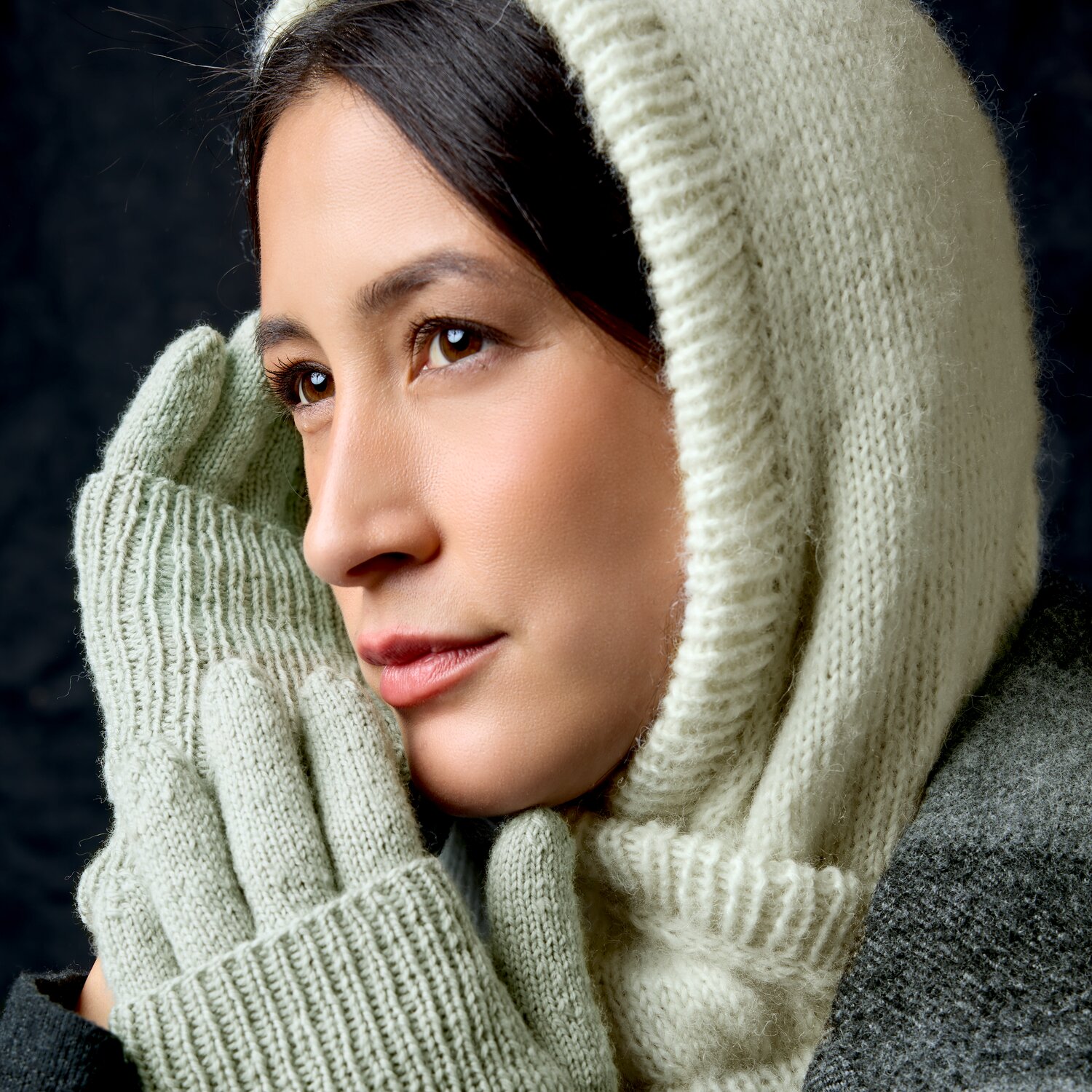 Strickset Handschuhe Modell 01 aus Luxury Knits Little Pieces von Rico Design