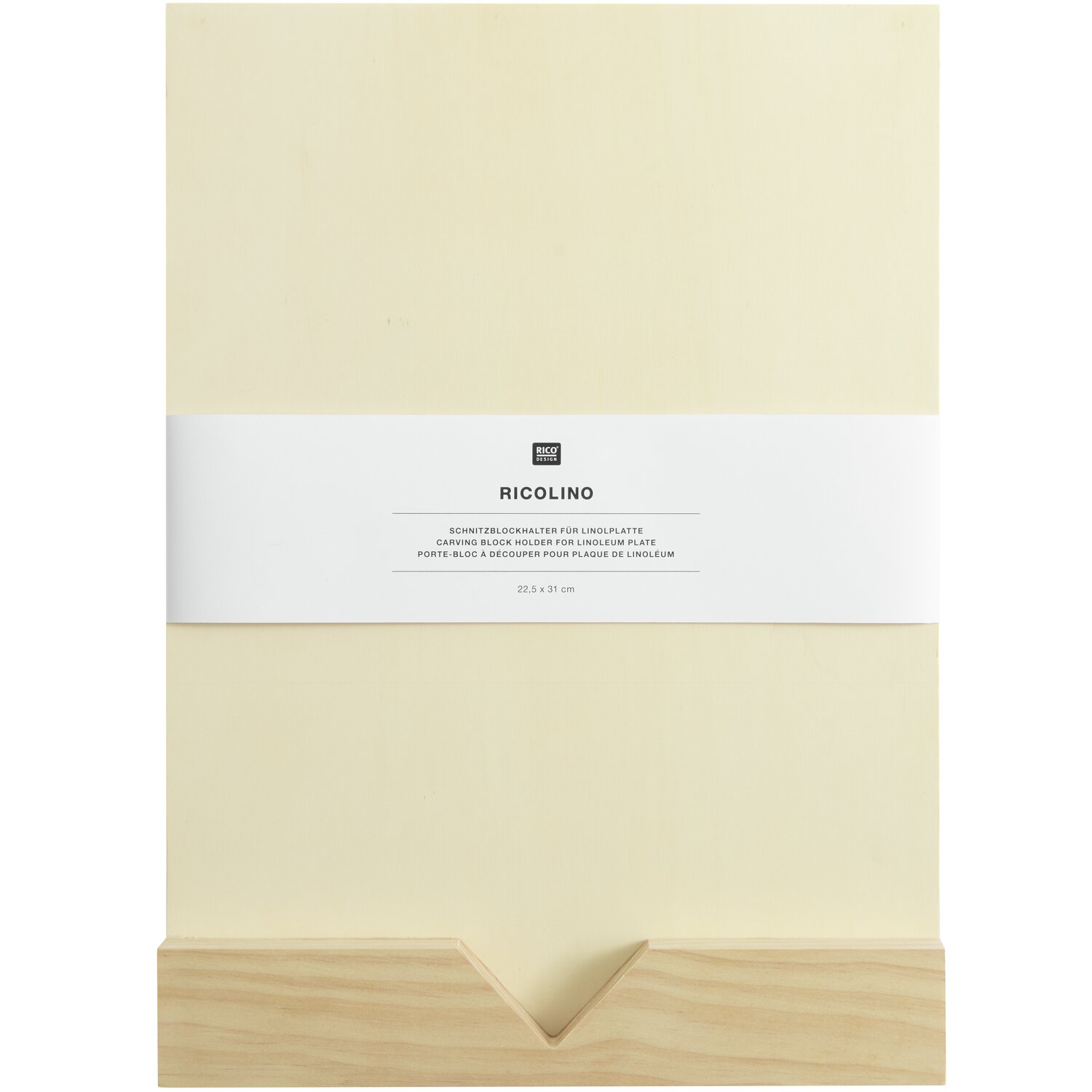 Schnitzblockhalter 22,5x31x3,9cm von Rico Design