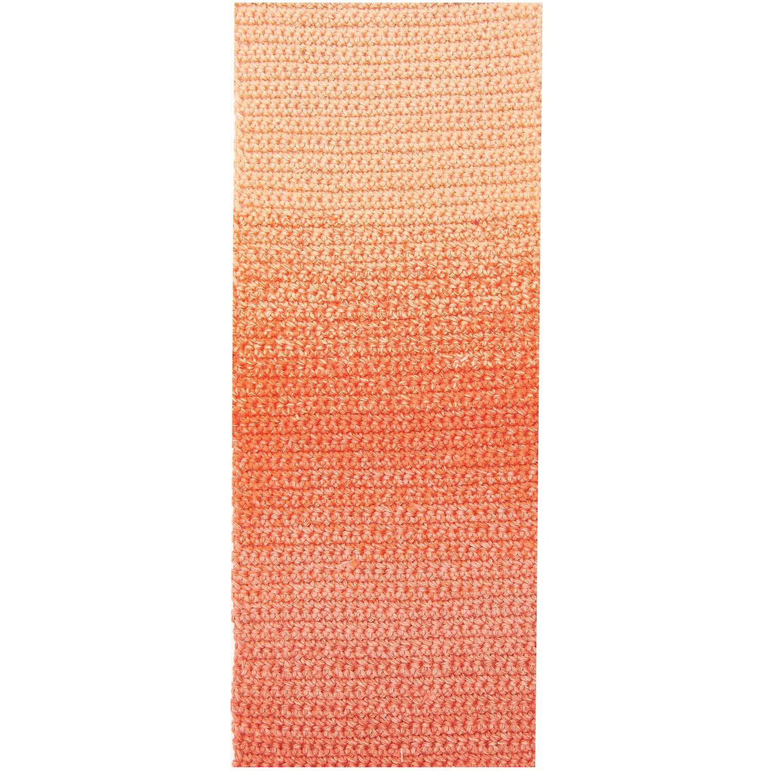 Ricorumi Spin Spin dk: Ein gestricktes Rechteck in Orange von Rico Design, ideal für kreative Projekte.