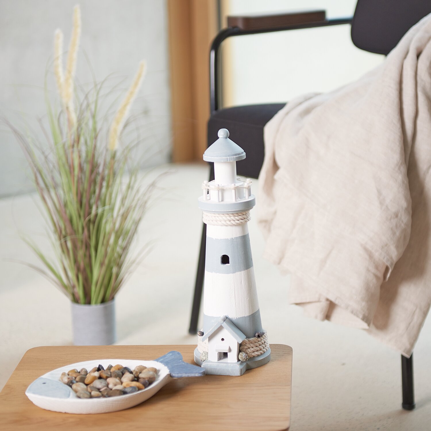 Schale maritim Fisch 24x15cm von Rico Design