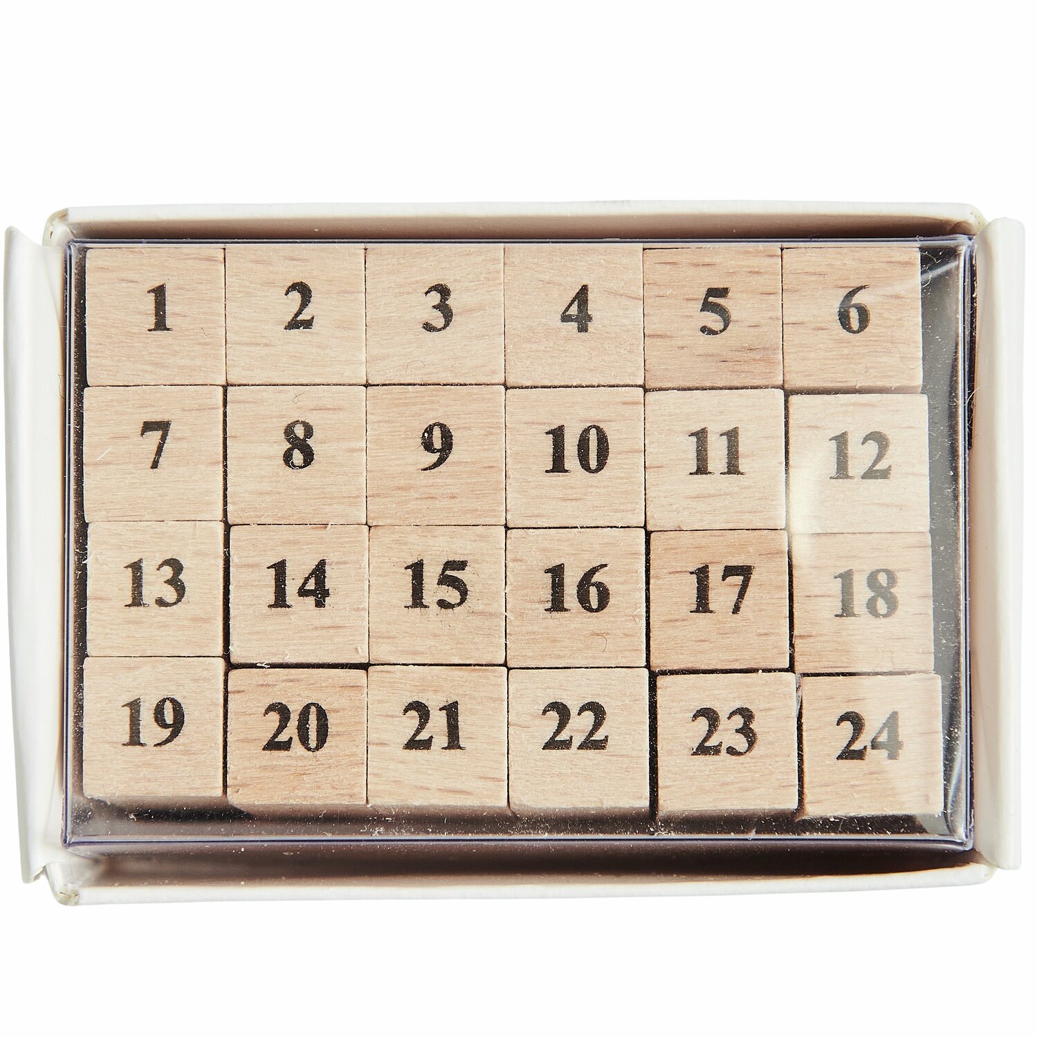 Mini Stempelset Zahlen 1-24 von Rico Design