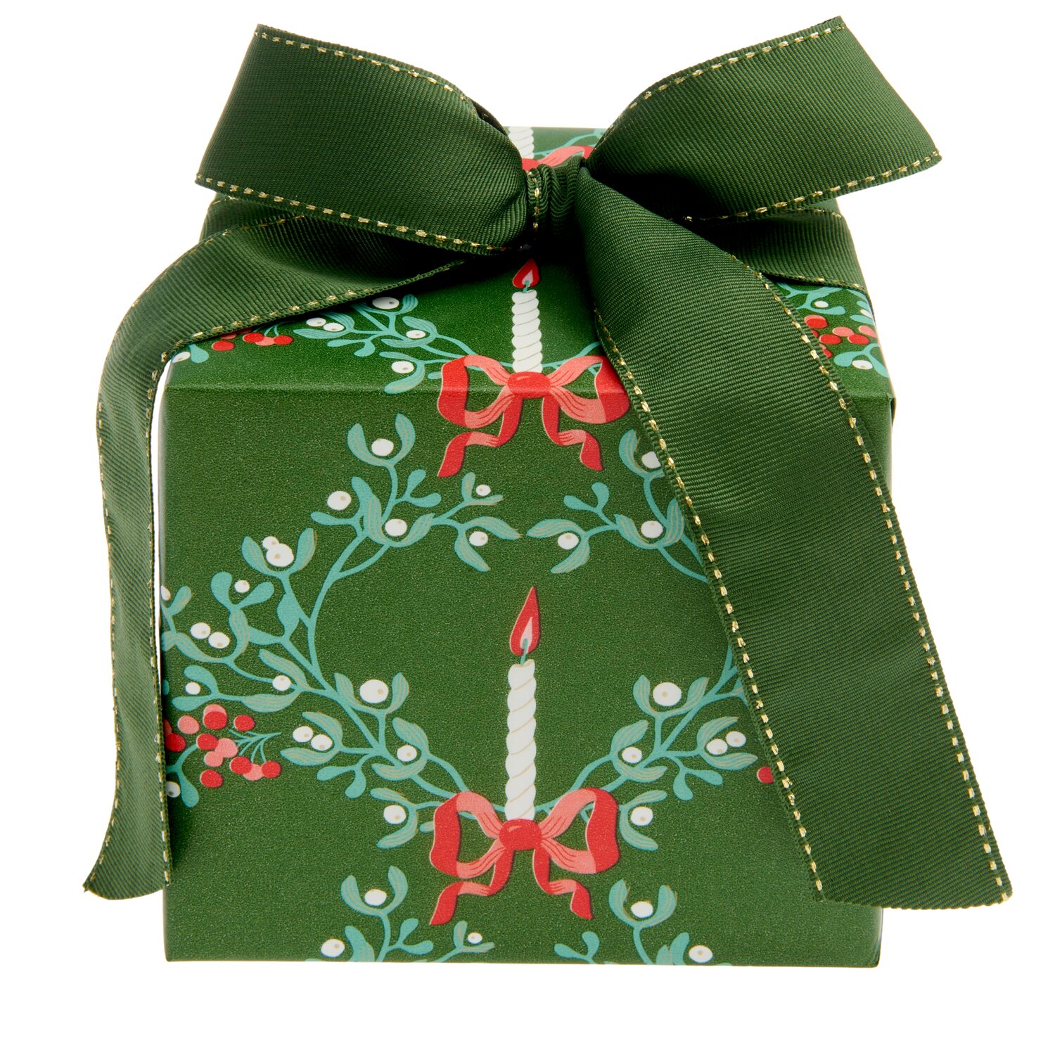 Seidenpapier Advent Mistelzweige Kerzen 50x415cm von Rico Design