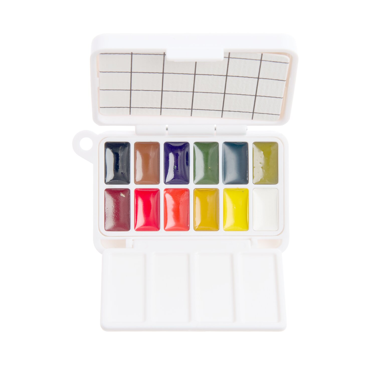Mini Aquarellfarbkasten Klassik 12 Farben von Rico Design