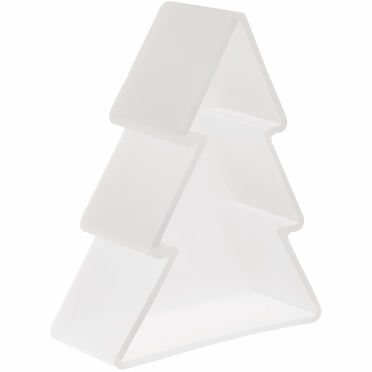 Silikon Gießform Tannenbaum von Rico Design Silikon Gießform Tannenbaum in Weiß von Rico Design, ideal für kreative Bastelprojekte.
