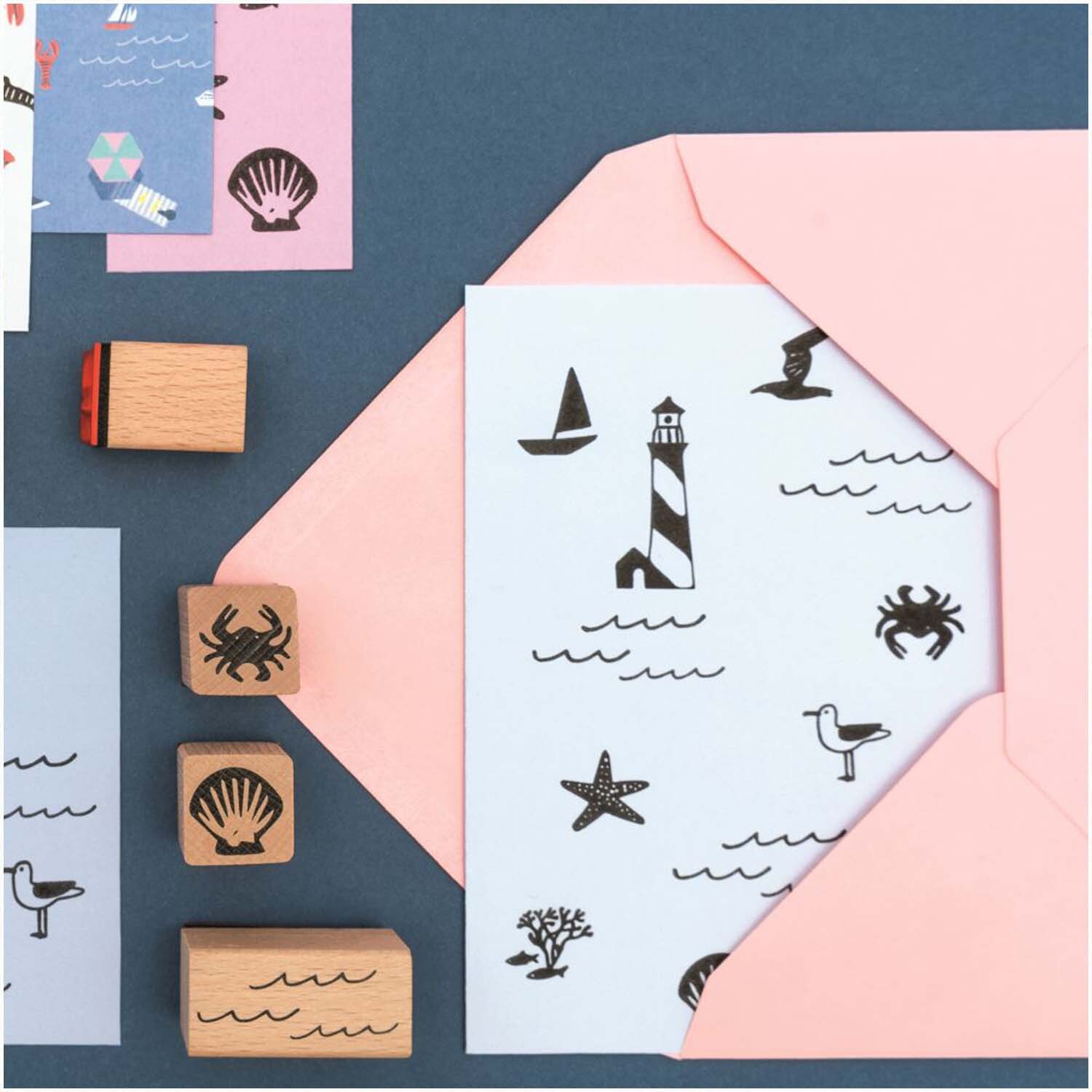Paper Poetry Stempelset Maritim Paper Poetry Stempelset Maritim