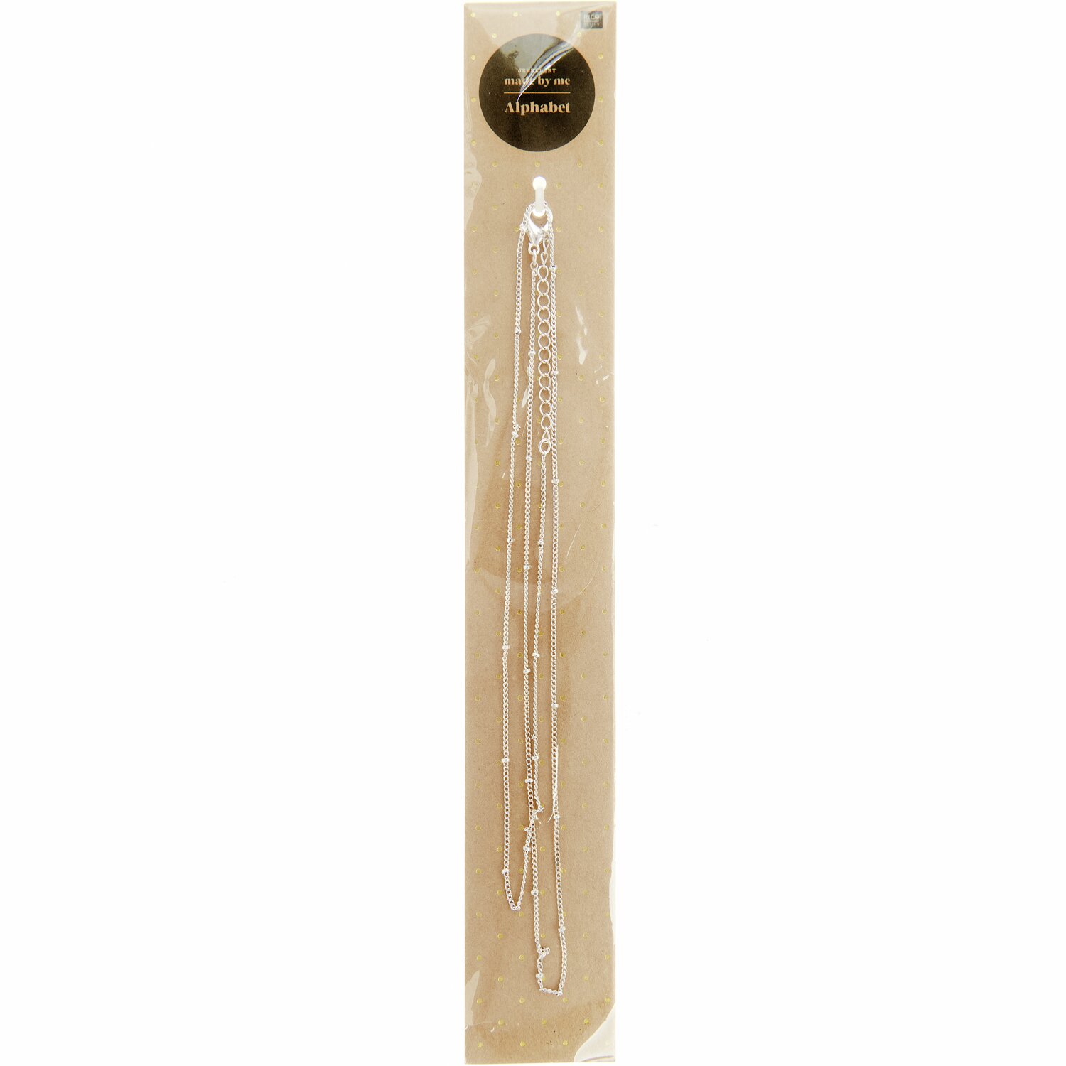 Gliederkette Kügelchen silber 65cm Gliederkette Kügelchen silber 65cm
