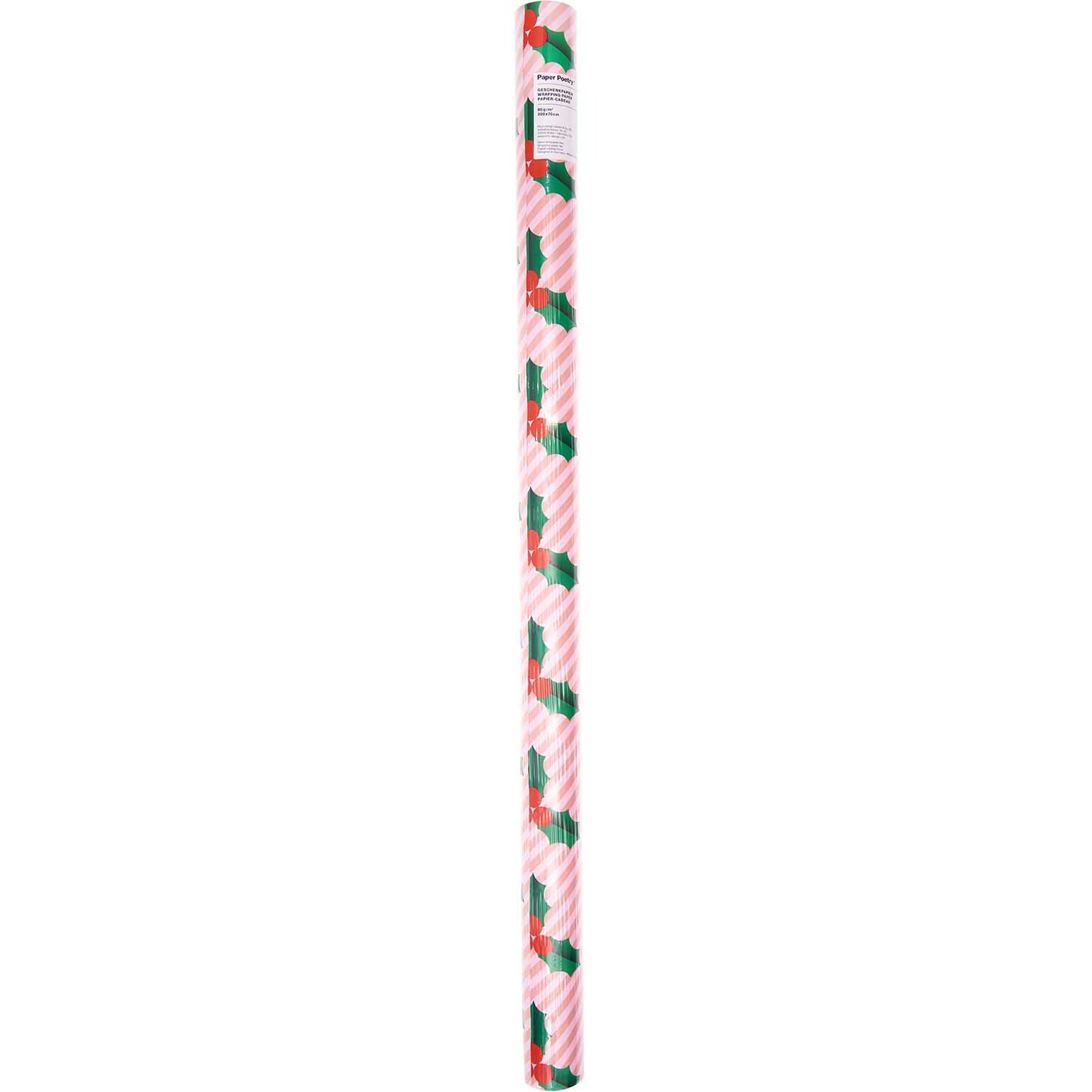 Paper Poetry Geschenkpapier Ilex 70cm 2m 80g/m² von Rico Design