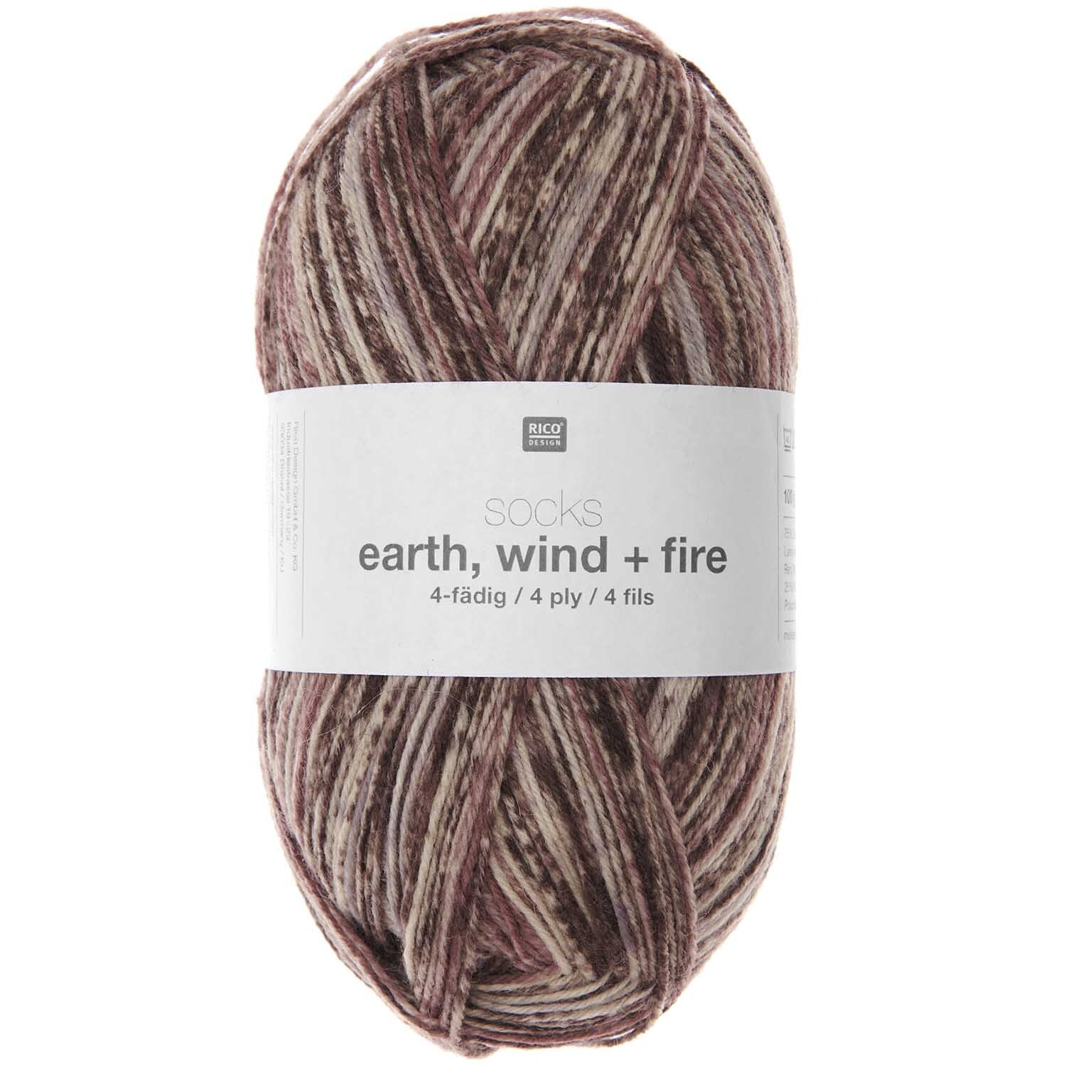Socks Earth + Wind + Fire 4-fägig Socks Earth + Wind + Fire 4-fägig