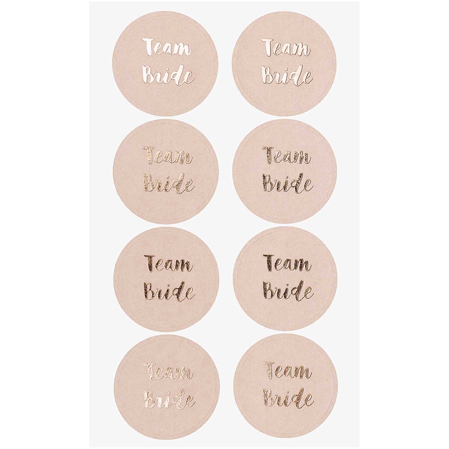 Paper Poetry Sticker Team Bride puder 4 Blatt Paper Poetry Sticker Team Bride puder 4 Blatt