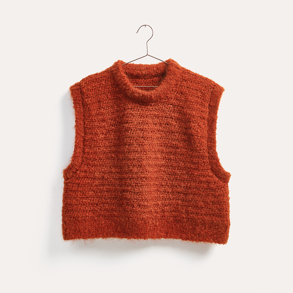 Häkelset Pullunder Modell 01 aus Winter Crochet Collection