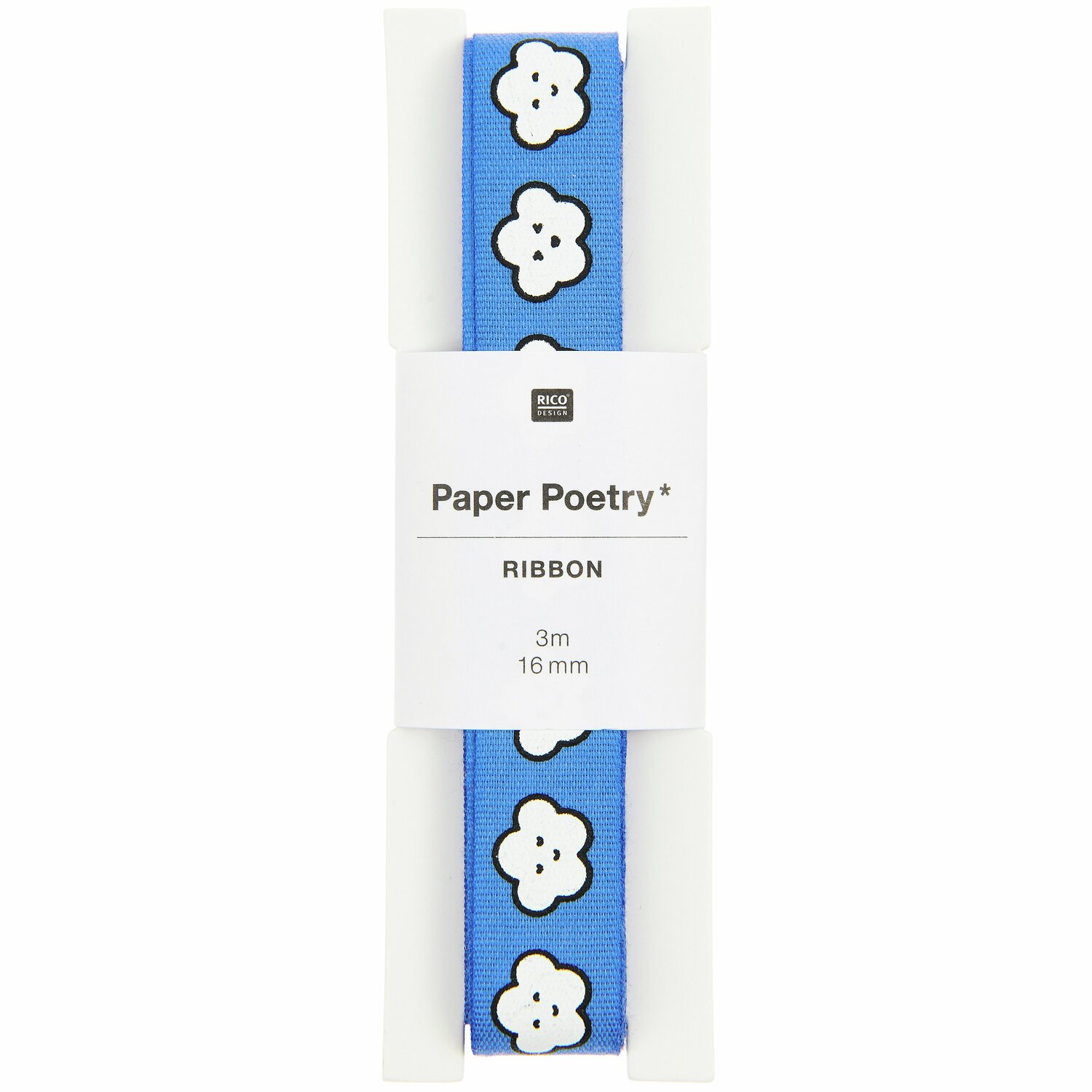 Paper Poetry Taftband Chingu Wolken von Rico Design