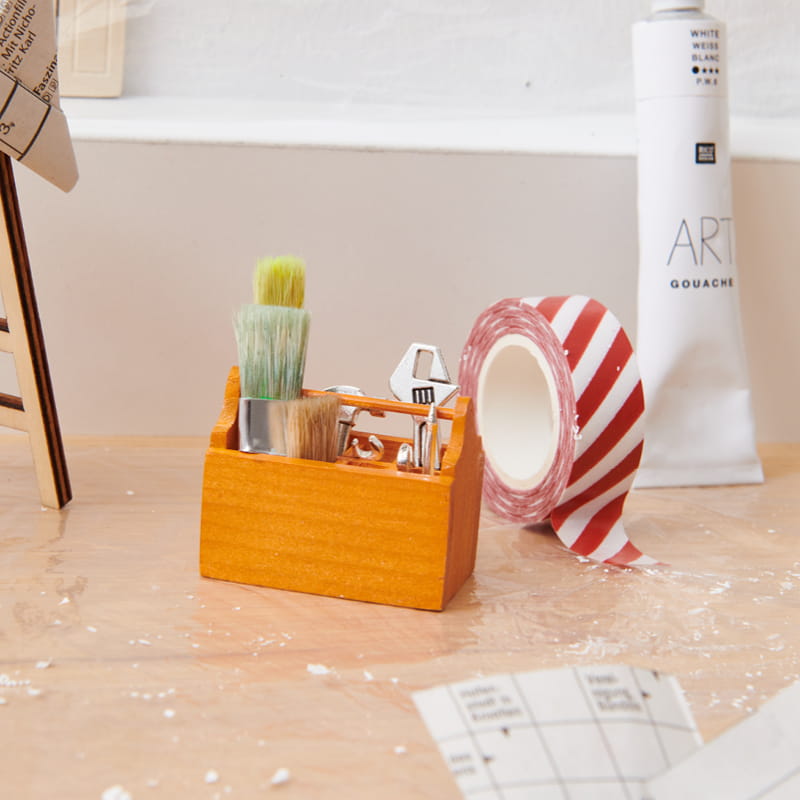 Miniatur Werkzeugkasten