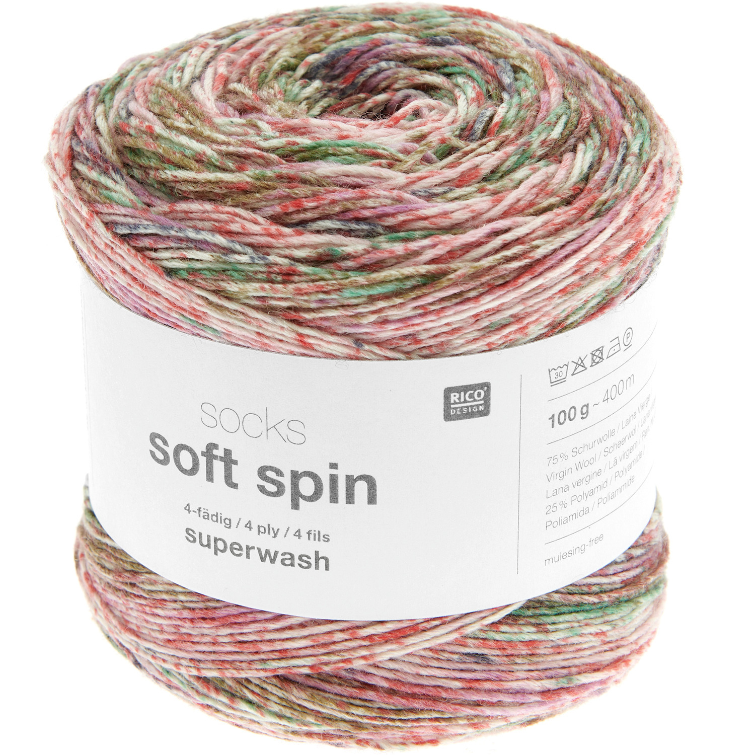 Socks Soft Spin 4-fädig Socks Soft Spin 4-fädig