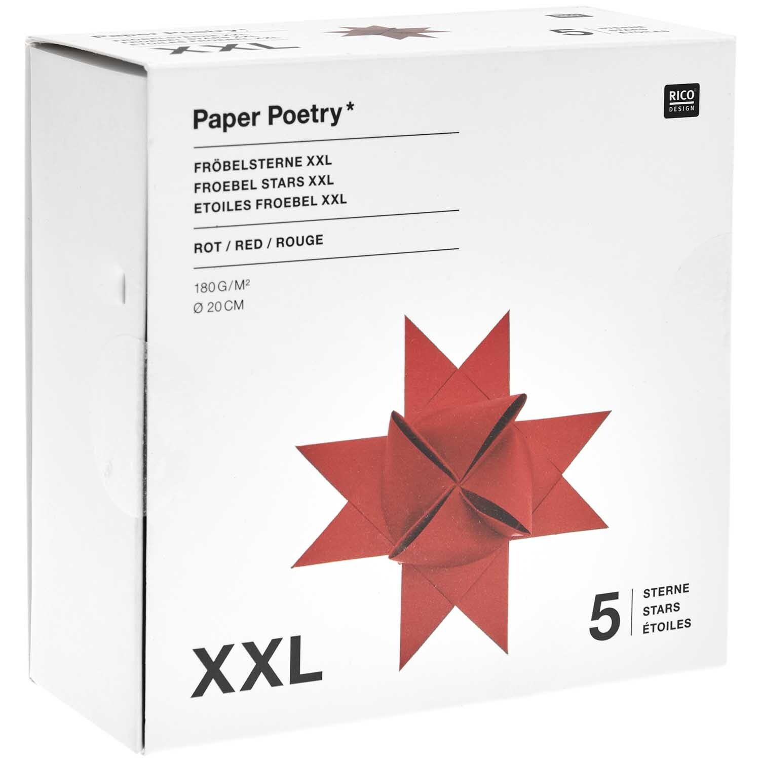 Paper Poetry Fröbelstreifen XXL 180g/m2 20 Stück Paper Poetry Fröbelstreifen XXL 180g/m2 20 Stück