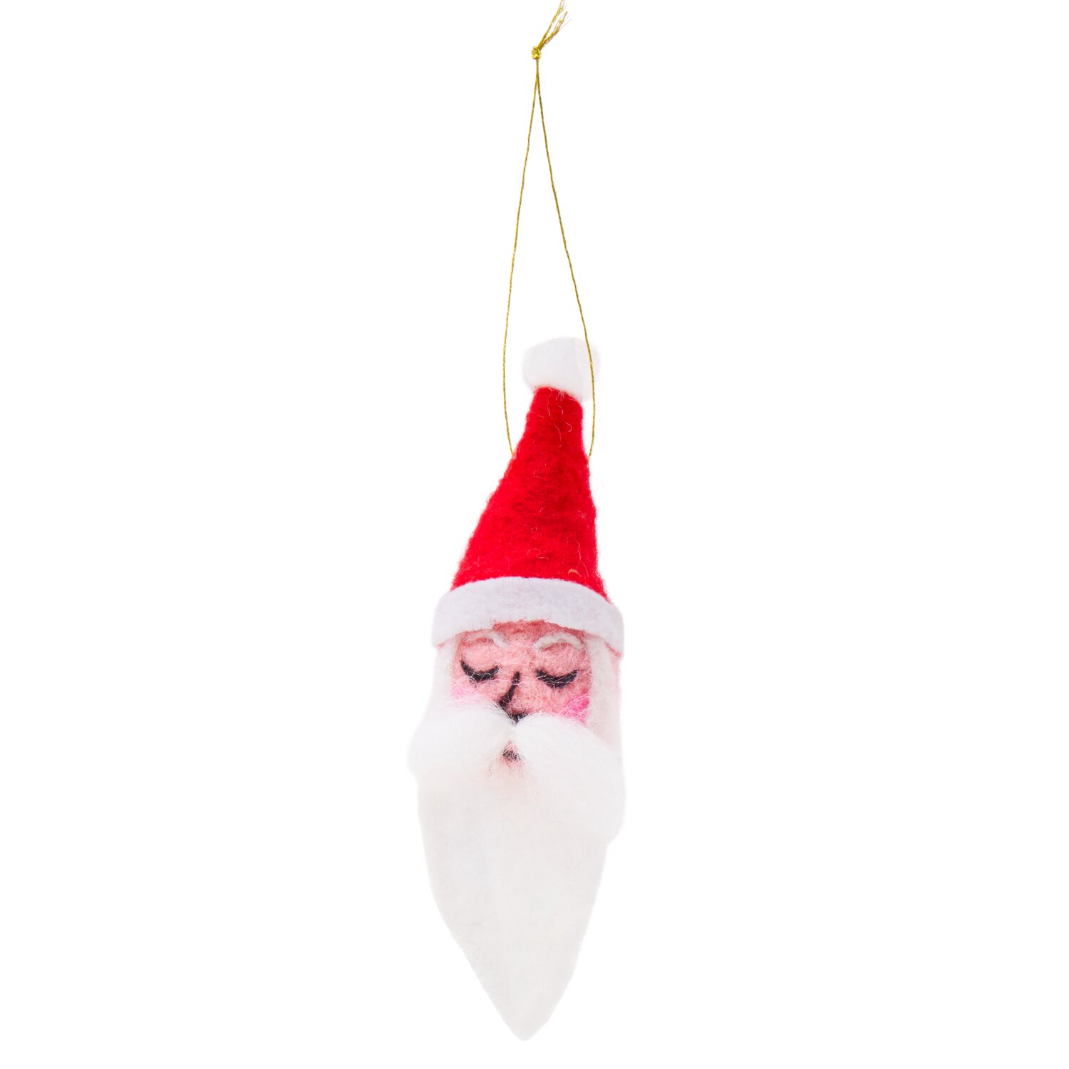 Filzhänger Santaportrait 3D 13x3x3,4cm von Rico Design