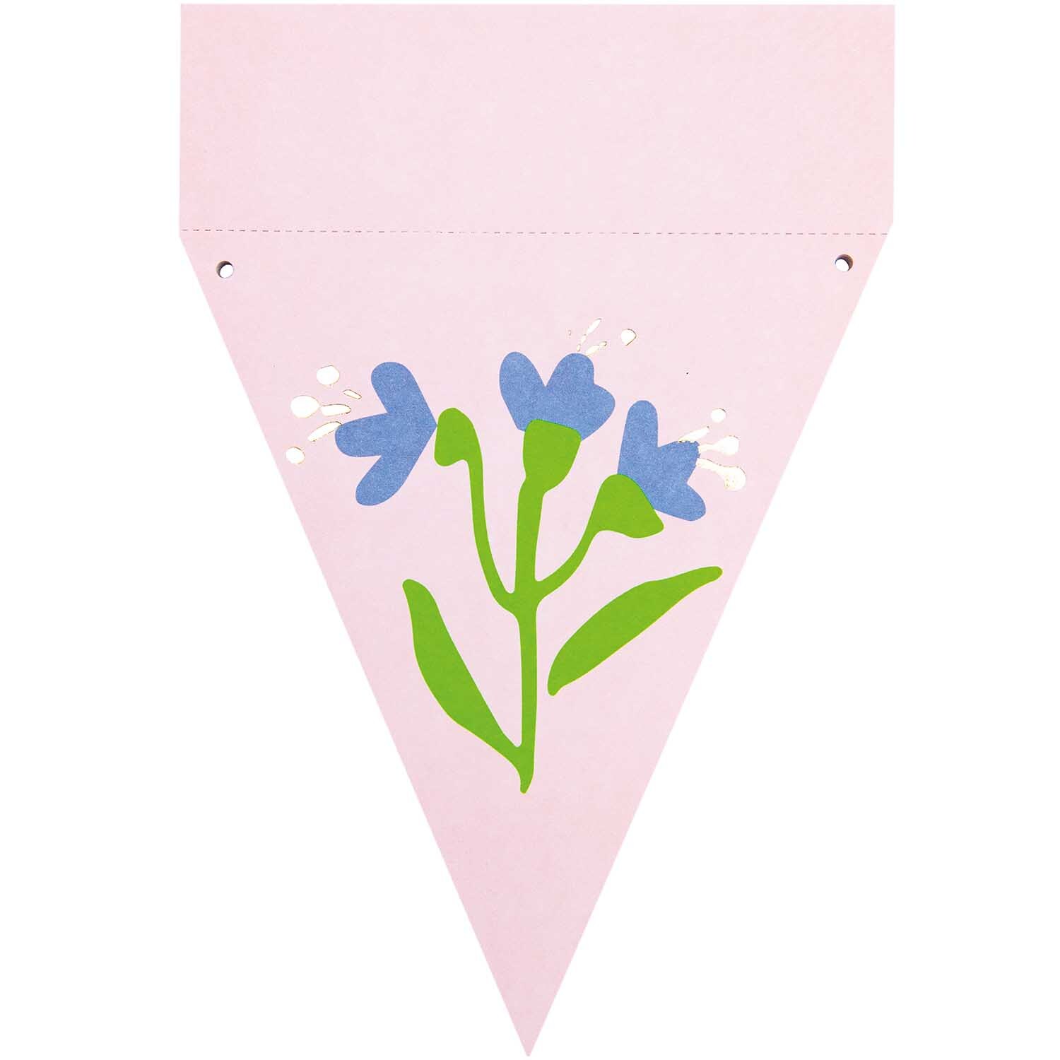 Paper Poetry Wimpel-Block Blumen 13x14,7cm 15 Stück Paper Poetry Wimpel-Block Blumen 13x14,7cm 15 Stück