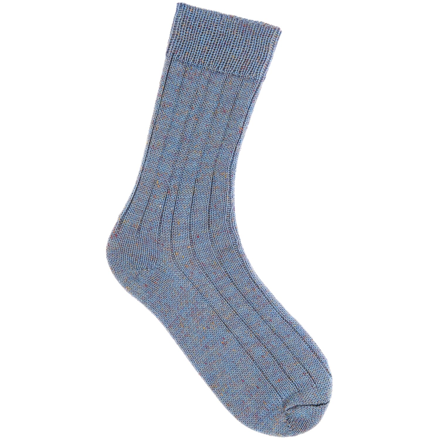 Socks Linen Tweed 4-fädig 100g 420m Farbe Blau von Rico Design