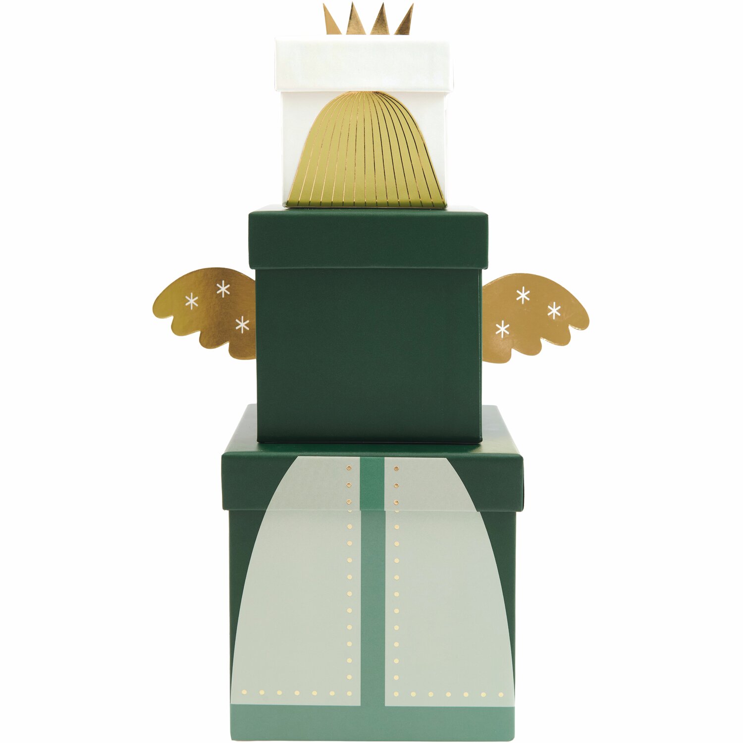 Geschenkboxen-Set Engel 6-teilig von Rico Design