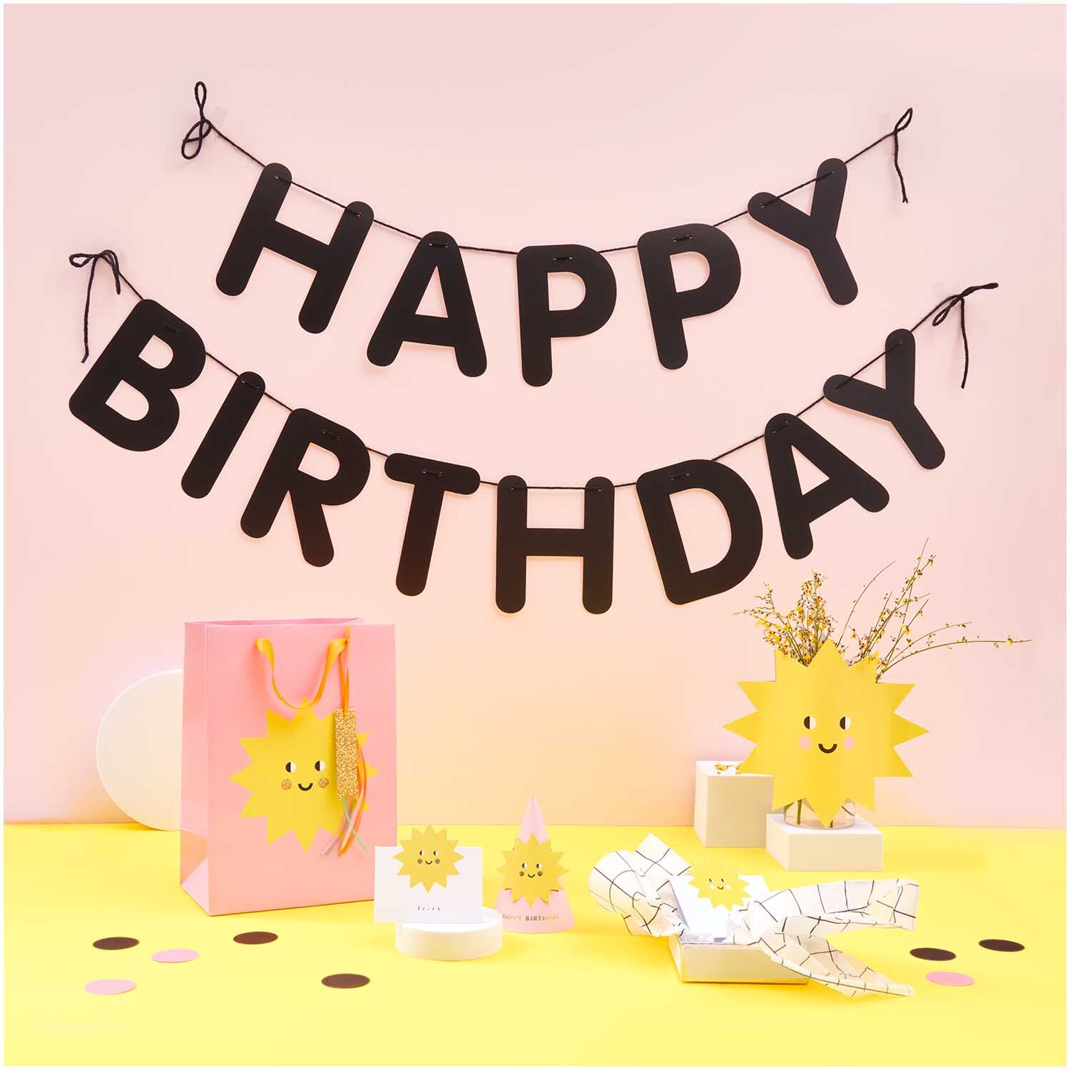 Paper Poetry Girlande Happy Birthday 5m Paper Poetry Girlande Happy Birthday 5m