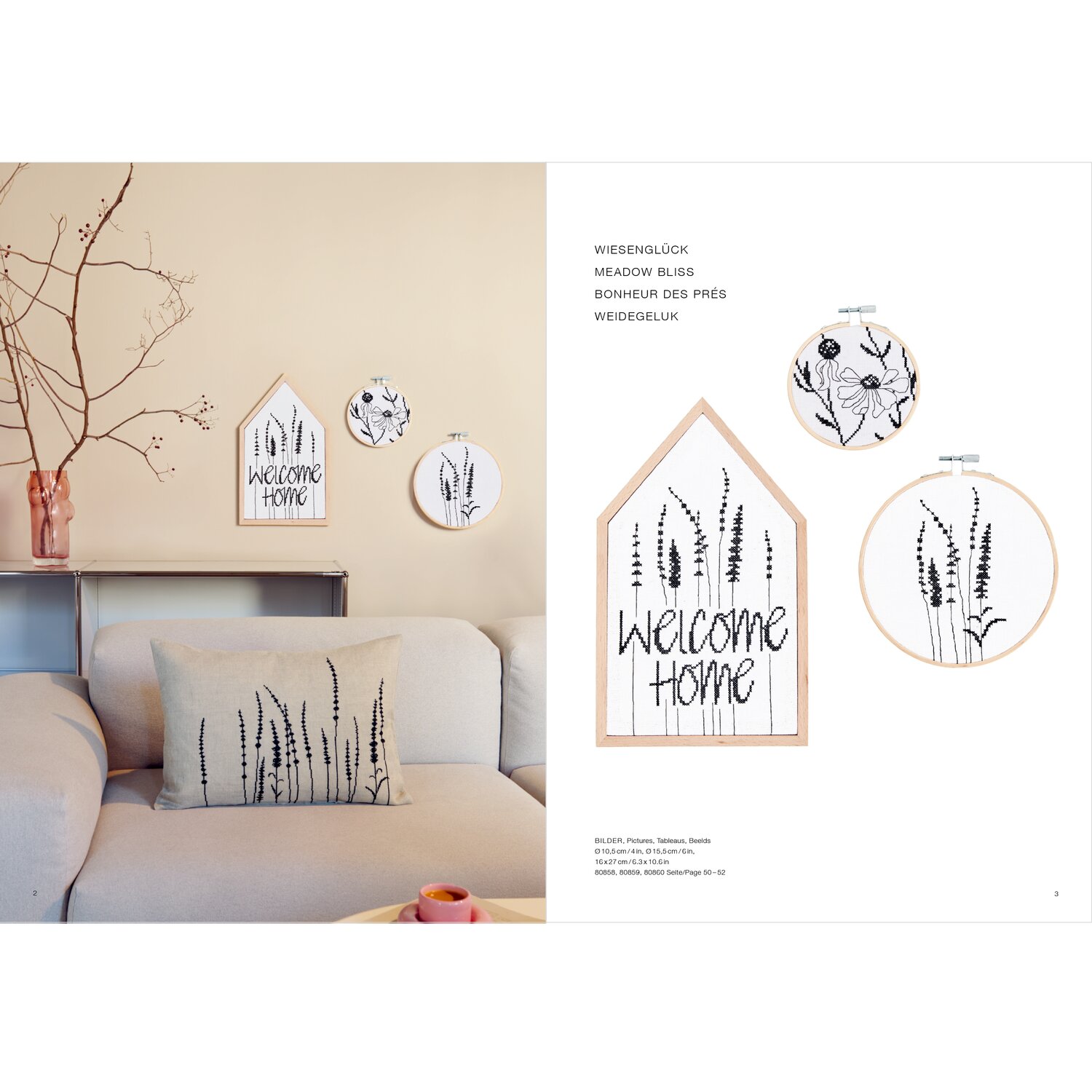 Stickbuch In the Meadow 186 von Rico Design