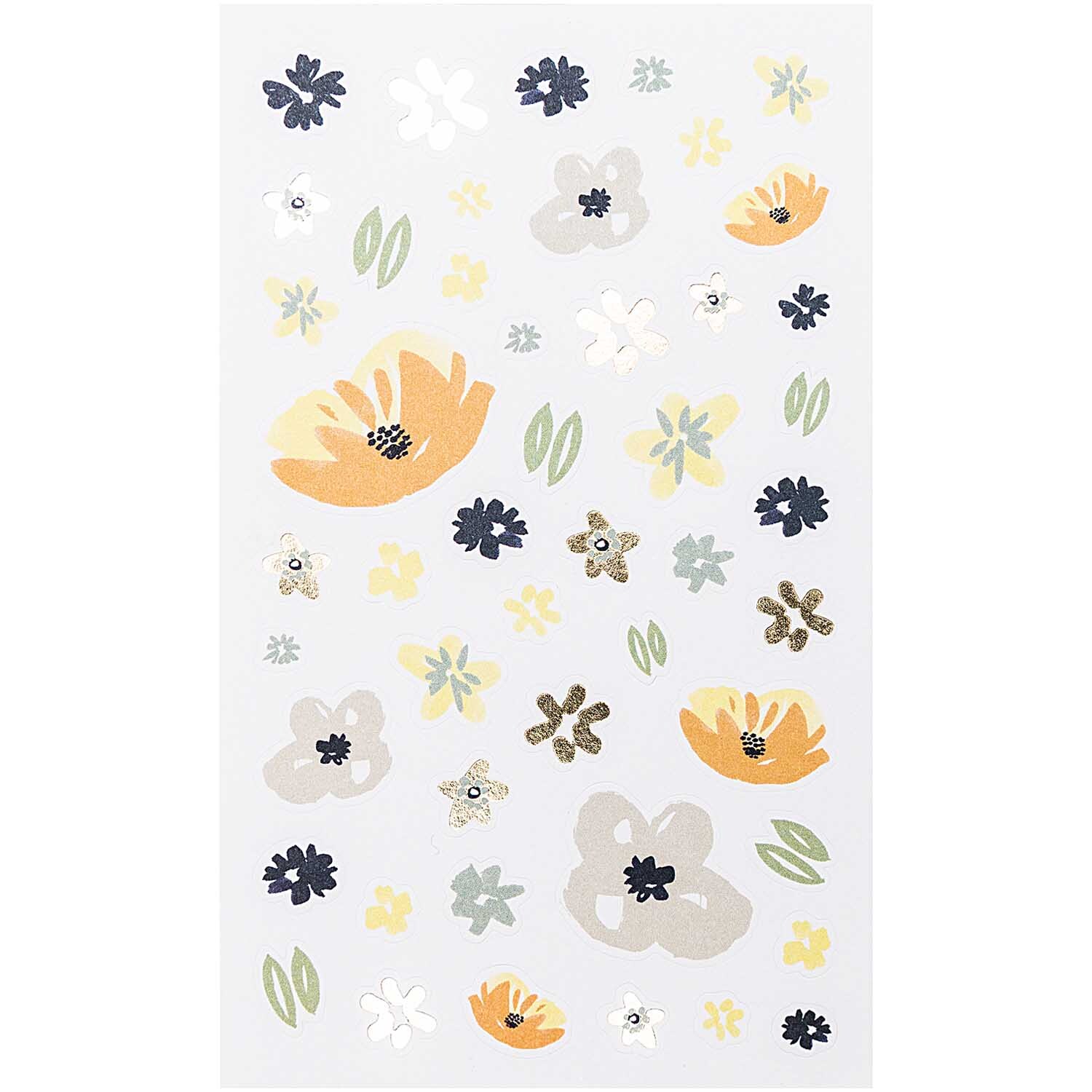 Paper Poetry Sticker Crafted Nature Blume blau 130 Stück Paper Poetry Sticker Crafted Nature Blume blau 130 Stück