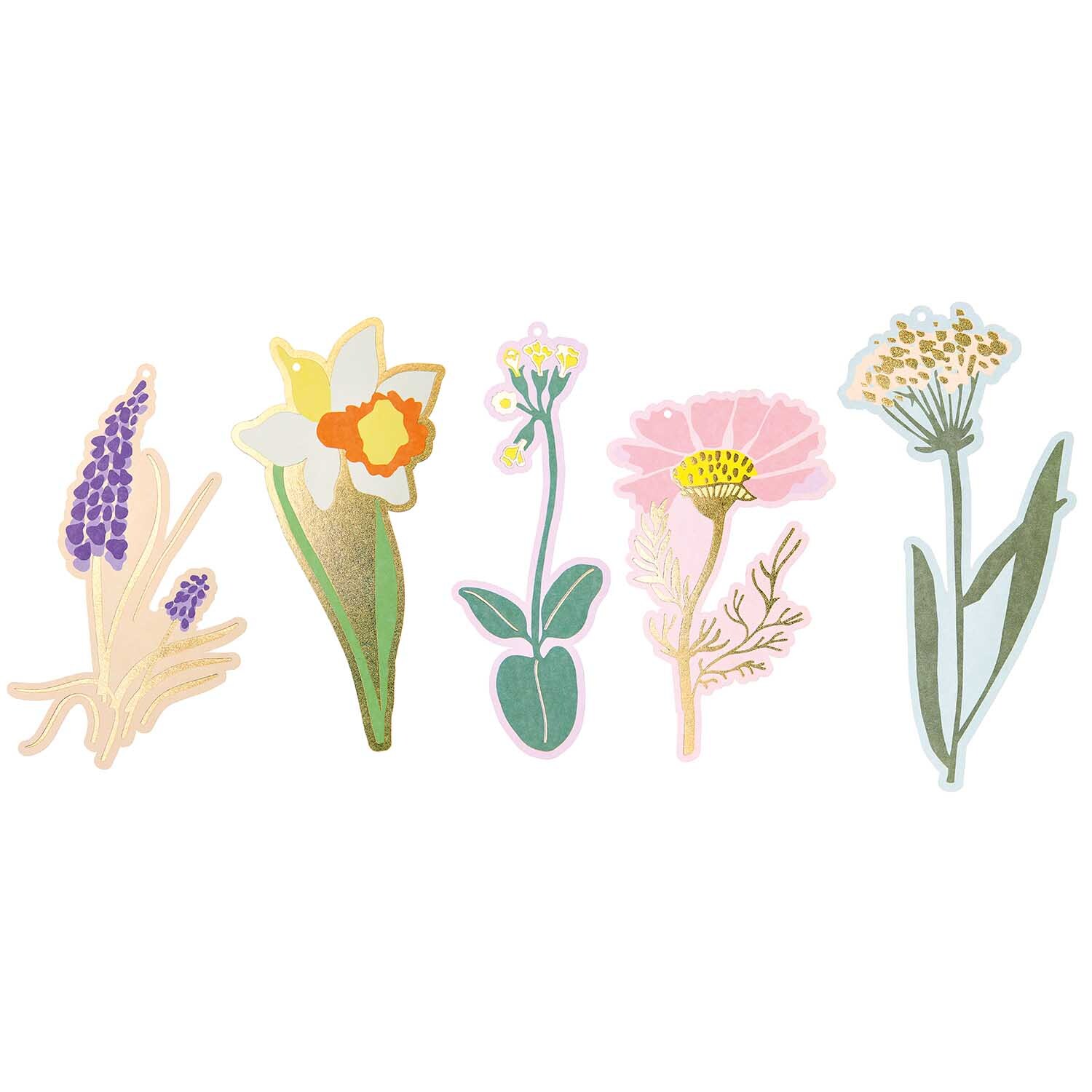 Paper Poetry Geschenkanhänger Futschikato Blumen XL